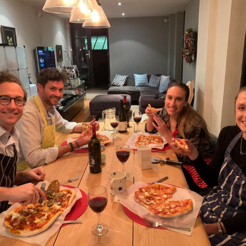 BYOB Pizza Making Class Wedding show offer