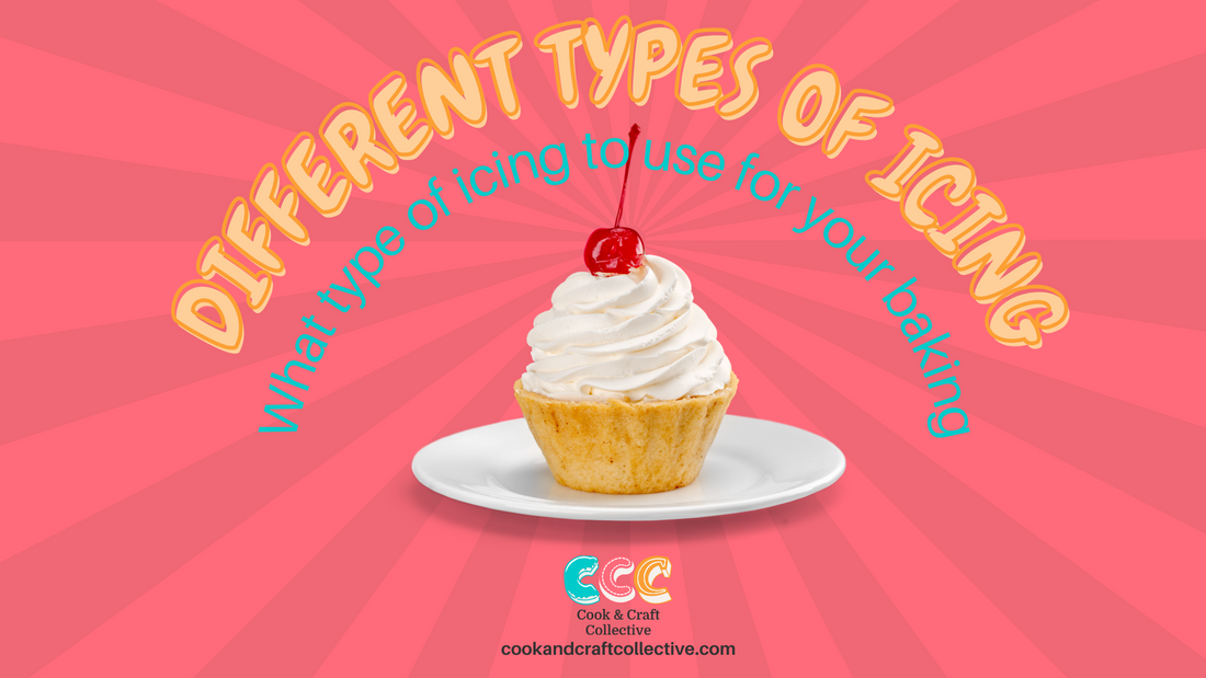Different types of icing and where to use them