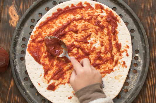 Kids pizza making workshop