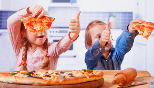 Kids pizza making workshop