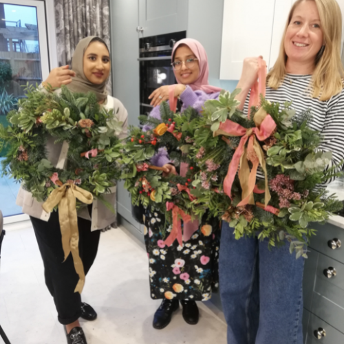 Make your own Christmas Wreath at CCC HQ